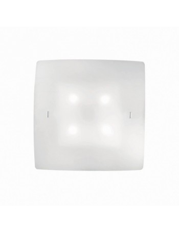 IDEAL LUX: Celine pl4 plafoniera minimal 49x49 quadrata in offerta