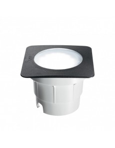 IDEAL LUX: Ceci square fi big faretto da incasso per esterni nero IP67 in offerta
