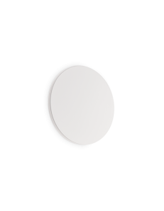 IDEAL LUX: Cover ap1 round applique led in alluminio small bianco in offerta