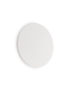IDEAL LUX: Cover ap1 applique led in alluminio round big bianco in offerta