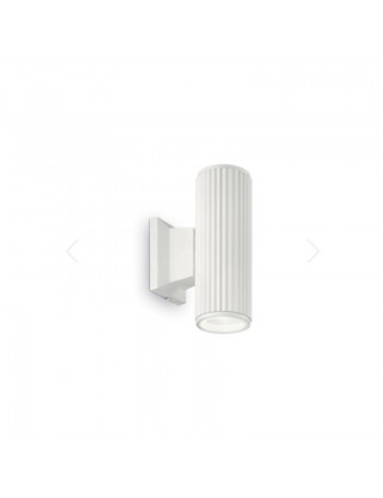 IDEAL LUX: Base AP2 Applique per esterno bianco cilindro IP44 in offerta