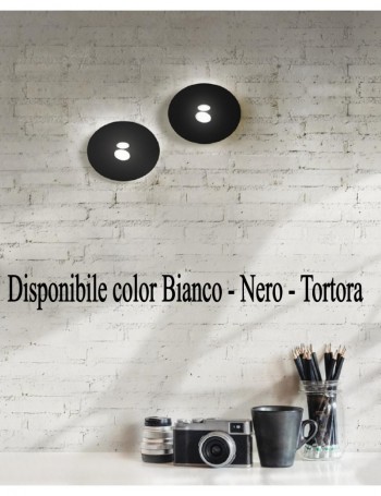 ANTEALUCE: Zen Plafoniera applique piccola ovale LED gx53 colore bianco, nero o tortora in offerta