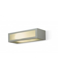 EXCLUSIVE LIGHT by promoIngross: ASTER Silver Grey applique biemissione LED da parete esterno in 2