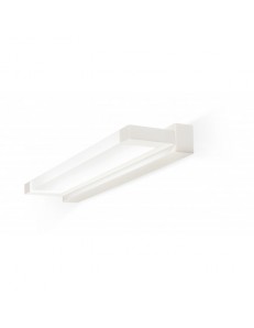 EXCLUSIVE LIGHT by promoIngross: SLOT Applique piccola 12watt LED in metallo verniciato bianco in 2