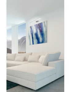 EXCLUSIVE LIGHT by promoIngross: ELEGANCE Applique LED metallo cromo 16watt 1440 lumen 3000k in