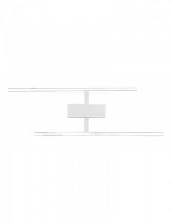 EXCLUSIVE LIGHT by promoIngross: ELEGANCE Plafoniera LED metallo verniciato bianco 32watt 2280