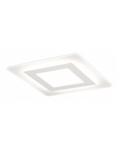 OBLIO Plafoniera 30watt LED 35x35 quadrata 3000k o 4000k vari colori 2