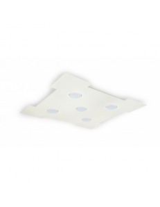 ATENE Plafoniera 5 luci LED GX53 quarata metallo vari colori 2