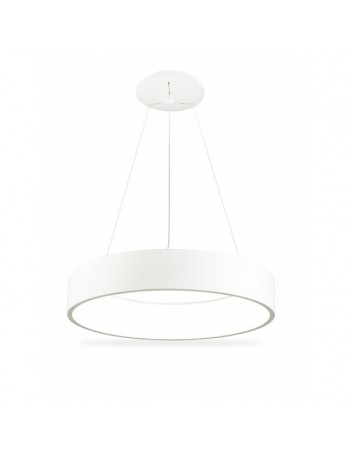 EXCLUSIVE LIGHT by promoIngross: AURORA Sospensione LED rotonda metallo bianco Ø60 36watt 3240