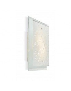 EXCLUSIVE LIGHT by promoIngross: DAMA Plafoniera 1 luce vetro extrachiaro rettangolare in offerta