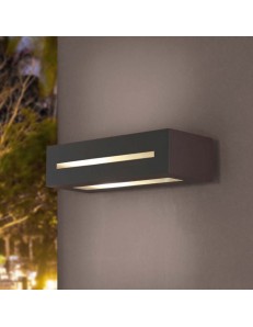 EXCLUSIVE LIGHT by promoIngross: ASTER Lampada biemissione LED da parete per esterno in alluminio 2