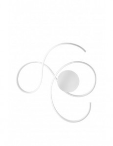 ONDALUCE: Twist plafoniera led 57w moderna bianco dimmerabile in offerta