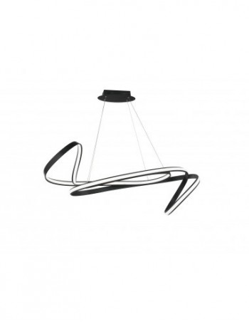 ONDALUCE: Fly sospensione led moderna nera dimmerabile in offerta