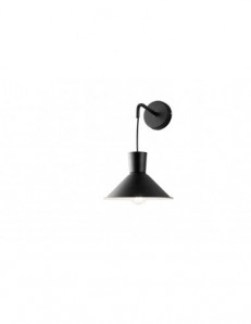 ONDALUCE: Elio Applique in Metallo Nero in offerta