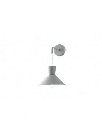 ONDALUCE: Elio Applique in Metallo Grigio in offerta