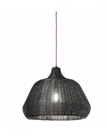ONDALUCE: Cabana Sospensione in Rattan Nero in offerta