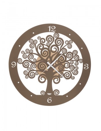 ARTI e MESTIERI: Albero della Vita Orologio portafortuna grande Ø55 oro bronzo in offerta