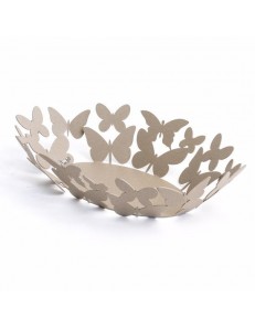 ARTI e MESTIERI: Butterfly ovale centrotavola beige soprammobile design moderno in offerta