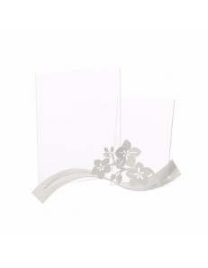 ARTI e MESTIERI: Fior di loto ondina portafoto moderno avorio da tavolo in offerta 2