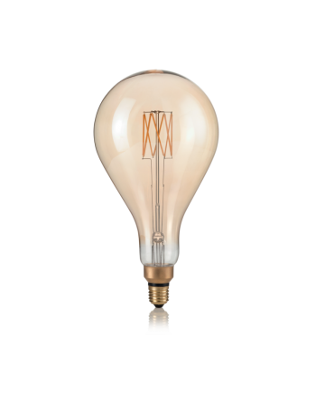 IDEAL LUX: Goccia dimmerabile E27 led 8w vintage xl 2200k luce calda Ø15.5 in offerta