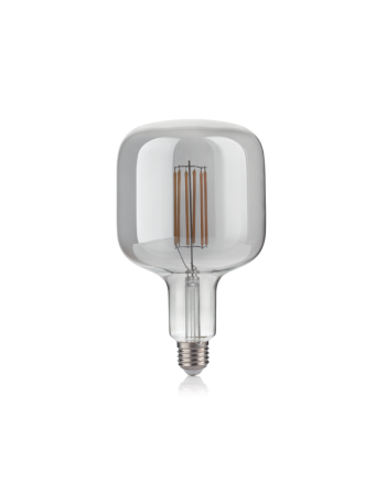 IDEAL LUX: Bullet lampadina E27 led 6w vetro fume vintage design luce calda in offerta