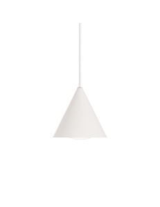 IDEAL LUX: A-LINE SP1 D13 bianco lampadario cucina metallo forma cono Ø13 in offerta