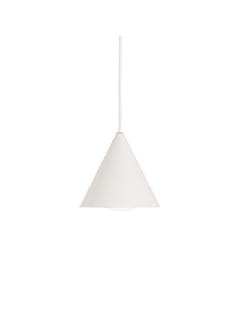 IDEAL LUX: A-LINE SP1 D13 bianco lampadario cucina metallo forma cono Ø13 in offerta