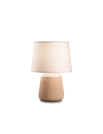 IDEAL LUX: Kali 2 tl1 abat juor lampada comodino ceramica decoro rilevo tonda in offerta