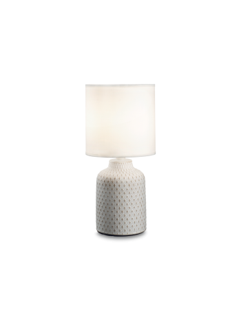 IDEAL LUX: Kali 3 tl1 abat juor lampada comodino ceramica decoro rilevo small Ø15 in offerta