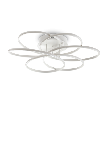 IDEAL LUX: Karol pl d79 plafoniera led design moderna big Ø76 63watt luce calda Lumen 8380 in IDEAL LUX: Karol pl d79 plafoniera led design moderna big Ø76 63watt luce calda Lumen 8380 in