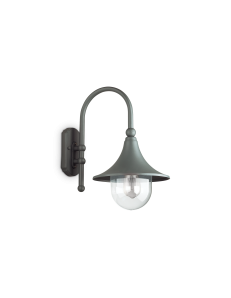 IDEAL LUX: Cima ap1 applique per giardino alluminio pressofuso antracite in offerta