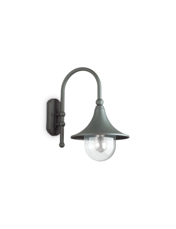 IDEAL LUX: Cima ap1 applique per giardino alluminio pressofuso antracite in offerta