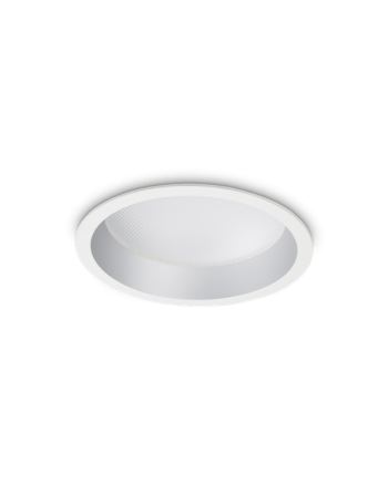 IDEAL LUX: Deep 20w luce calda 77° faretto LED da incasso bianco 3000k 2100lumen in offerta