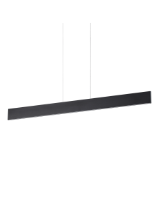 IDEAL LUX: Desk sp1 sospensione led 23w moderna extra slim nero alluminio in offerta