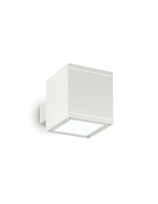IDEAL LUX: Snif applique IP 54 esterno biemissione quadrato bianco in offerta 2