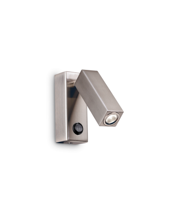 IDEAL LUX: Page ap1 faretto led 3w spot led square nickel in offerta