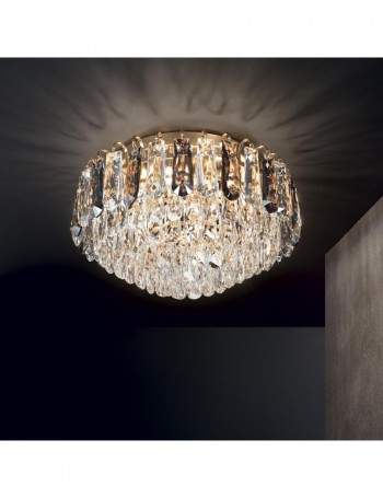 IDEAL LUX: Magnolia pl7 lampada soffitto Ø 45 pendagli cristallo camera da letto in offerta
