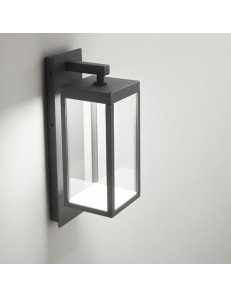 GEA LUCE: Lampara applique esterno LED 13w 4000k ip54 antracite GES 771 in offerta
