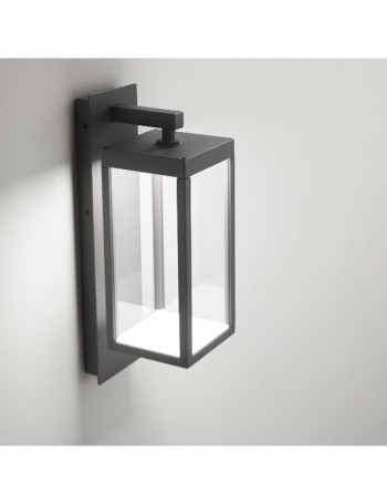 GEA LUCE: Lampara applique esterno LED 13w 4000k ip54 antracite GES 771 in offerta
