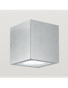 GEA LUCE: Cubo Applique biemissione da esterno GX53 ip54 alluminio GES171 in offerta