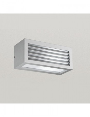 GEA LUCE: Lampada applique esterno E27 ip54 alluminio GES311 biemissione in offerta