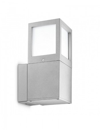 GEA LUCE: Rubik Applique da parete E27 ip54 alluminio GES340 squadrata in offerta