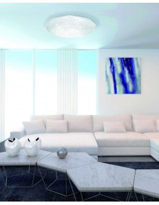 MANTRA: Diamond plafoniera led dimmerabile 55w 3000k-6500k con telecomando in offerta
