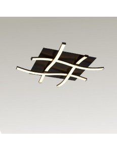 MANTRA: Nur plafoniera led 34w 2800k dimmer marrone moderno in offerta