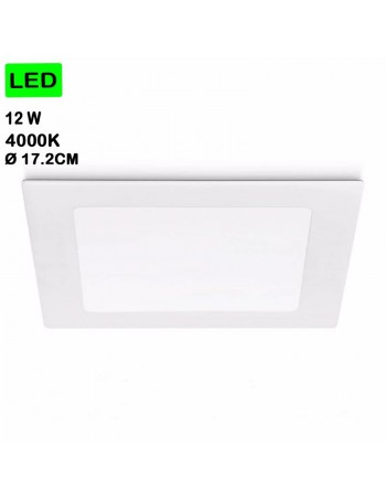GEA LUCE: Faretto 12w 4000k incasso controsoffitto quadrato 17.2cm in offerta