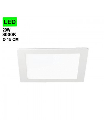 IDEAL LUX: Groove faretto LED quadrato da incasso in alluminio Ø15 in offerta