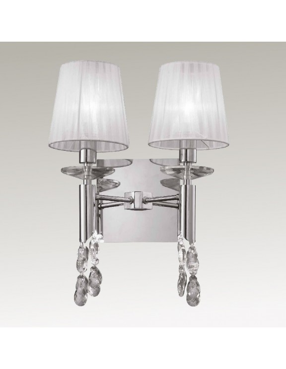 Tiffany lampada da parete applique doppio paralume e pendenti Tiffany lampada da parete applique doppio paralume e pendenti
