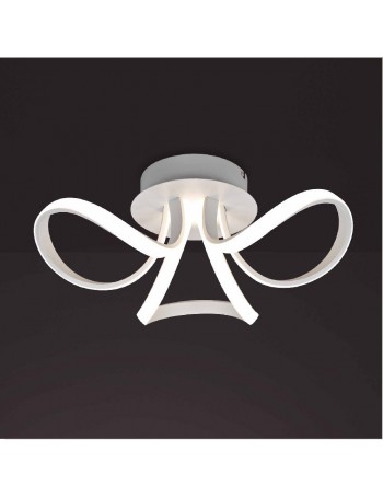 Knot plafoniera led 36w luce calda Ø48 design  