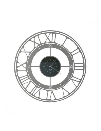 Koros grande orologio da parete metallo fango numeri romani 70cm 