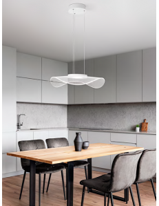 PERENZ: Medusa lampadario moderno 30w luce calda bianco Ø50 cucina in offerta